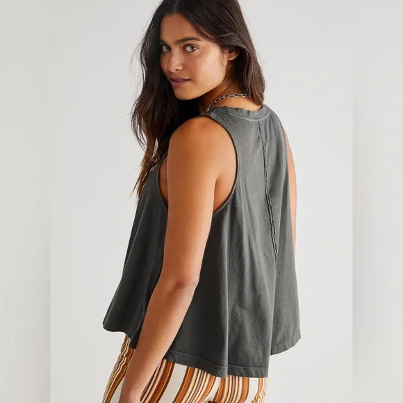 Free People Tank in Light Blue - Picture 4 of 8